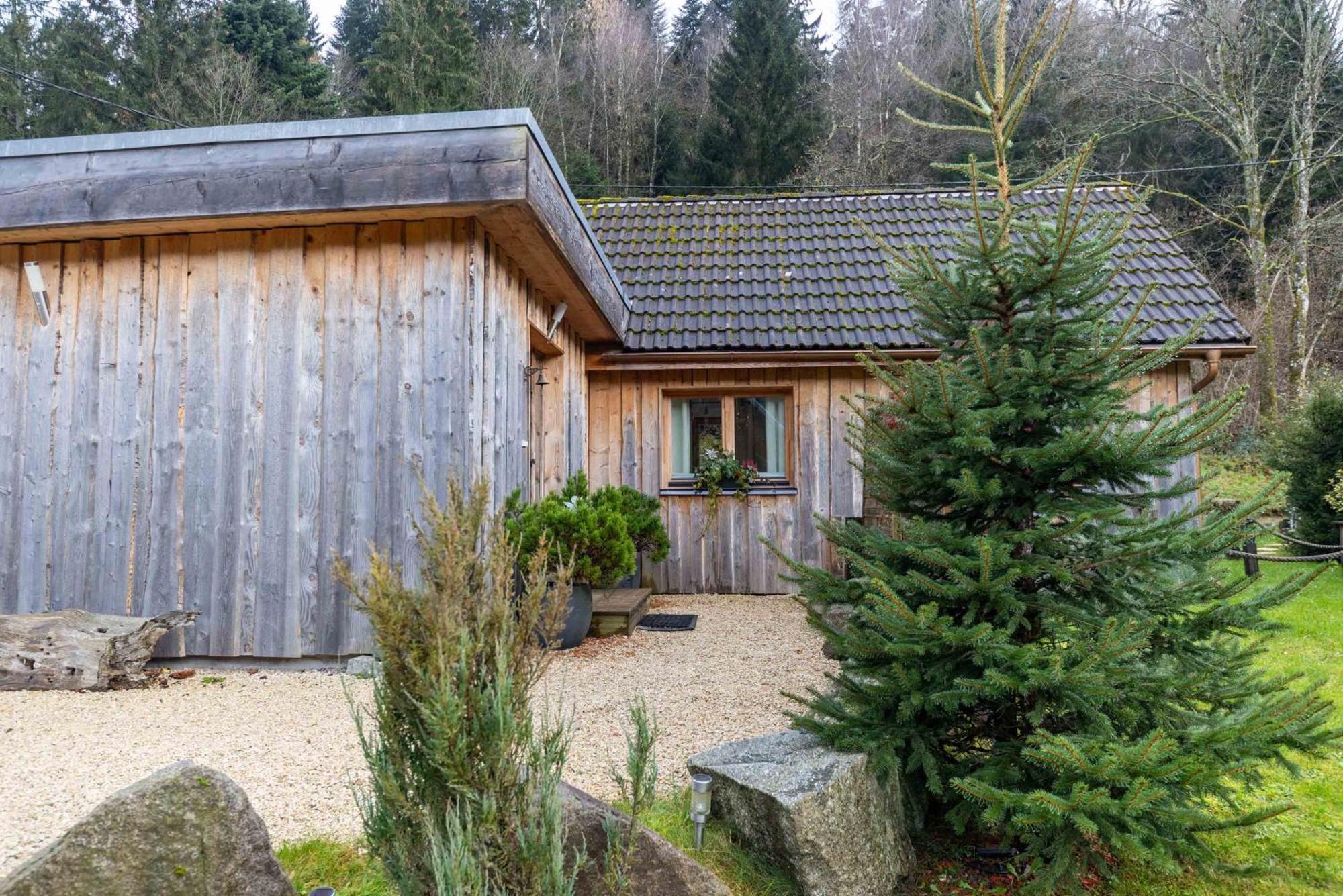 Chalet Hohneck 4 étoiles, vieux bois et pierre, SPA, sauna, borne de recharge Stosswihr Extérieur photo